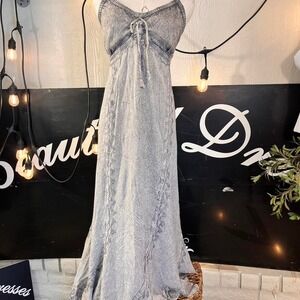 Grey Large Fairy Dress Renaissance ‎ #corset #gothic #fairycore